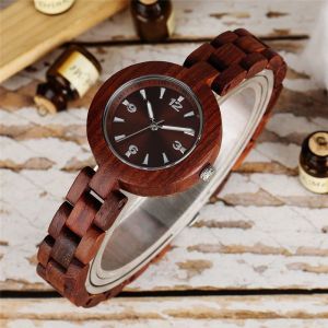 Dámské dřevěné hodinky