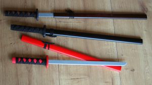 Dřevěný samurajský meč