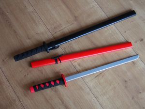 Dřevěný samurajský meč