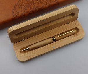 Kuličkové pero v pouzdře z bambusu