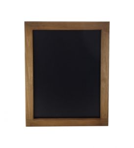 Malá tabule v dřevěném rámu 45x36cm